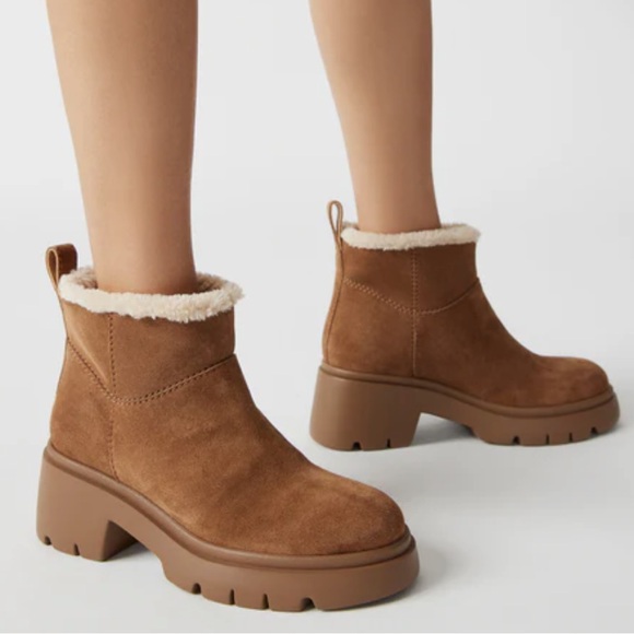 🌸STEVEN MADDEN🌸 Hatcher Bootie Chestnut Size: 9.5 - Picture 1 of 13